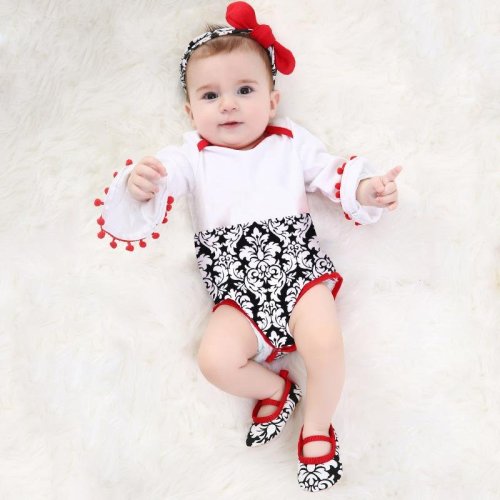 20 - 22  Reborn Doll Girl Baby Clothing sets  National style