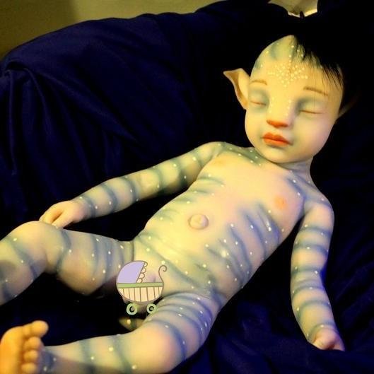 20'' Realistic Elkin Truly Handmade Baby Boy Glow Doll