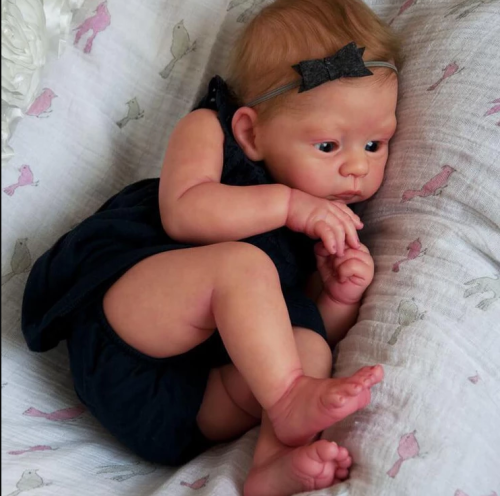 [Heartbeat💖 & Sound🔊]  Realistic 21'' Julie New Handmade Lifelike Reborn Baby Doll