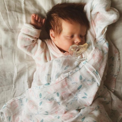 17  Sweet Sleeping Dreams Reborn Doreen Truly Baby Doll Girl  with Coos and  Heartbeat 