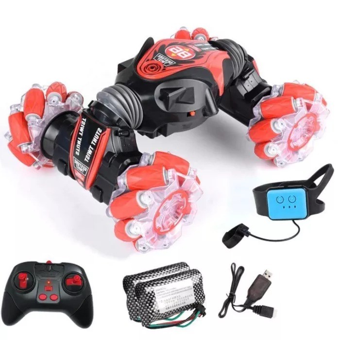 【🎁Perfect Gift】Gesture Sensing RC Stunt Car With Light & Music