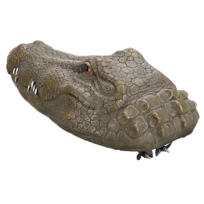 Simulation RC Crocodile Boat