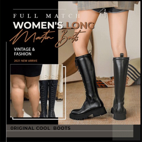 Full Match Women's Long Martin Boots