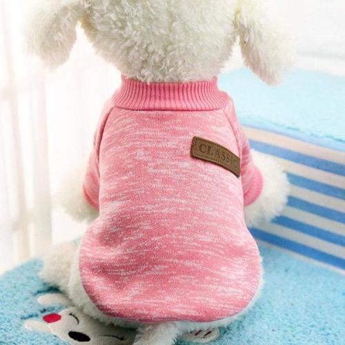 Pet Dog Cat Sweater Clothes Keep Warmth For Small Medium Dogs XS-XXL