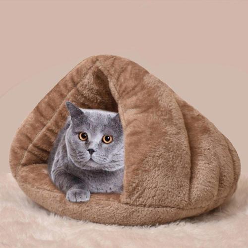Pet Cat Dog House Nest Kennel Puppy Cave Sleeping Bed Super Soft Mat Pad Warm Nest