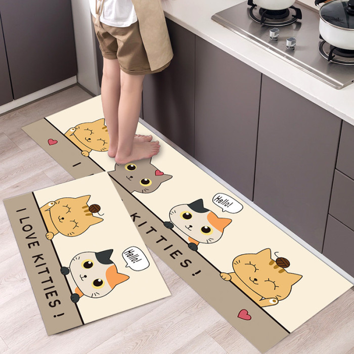 ❤️Women Day‘s Gift-Kitchen Printed Non-Slip Carpet