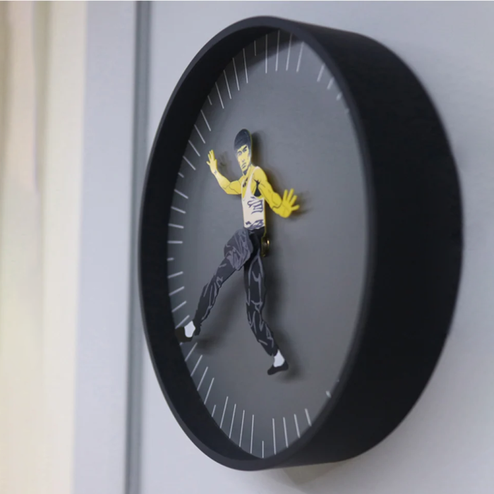 Kung Fu Time Clock ---New Year Gift For Martial Arts Fan Boyfriend