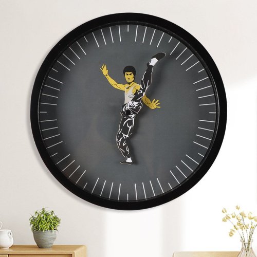 Kung Fu Time Clock ---New Year Gift For Martial Arts Fan Boyfriend