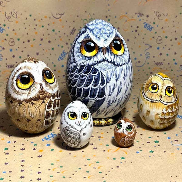 Easter - owl eggs