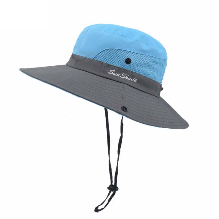 2022 SUMMER New UV Protection Ponytail Sun Hat