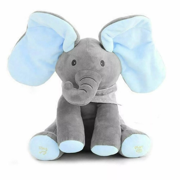 Peekaboo Elephant Plush Toy