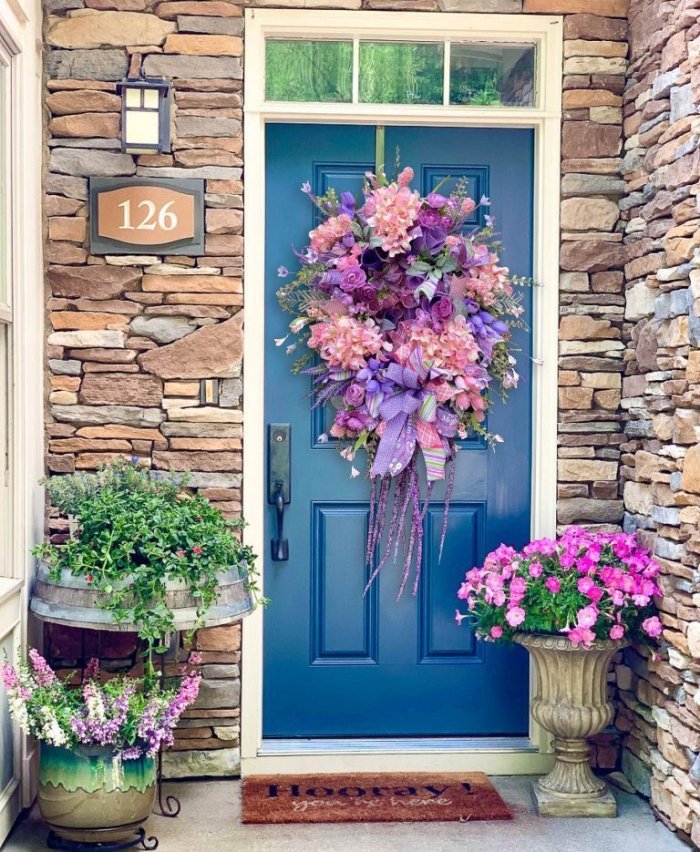 💝Mother's Day Sale 45%-Happy Mother’s Day Garden Wreath💐🥰