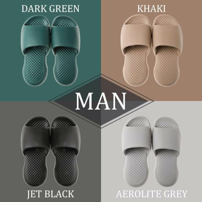 🔥Summer Promotion🔥Non-slip wear-resistant thick-soled super soft slippers