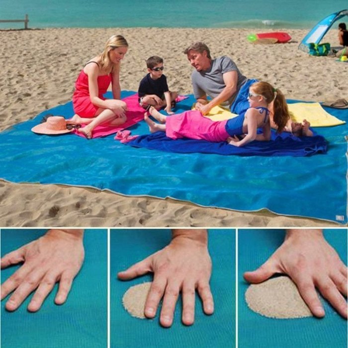 2022 HOT SUMMER SALE-Sandproof Beach Blanket Lightweight