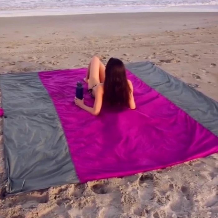 2022 HOT SUMMER SALE-Sandproof Beach Blanket Lightweight