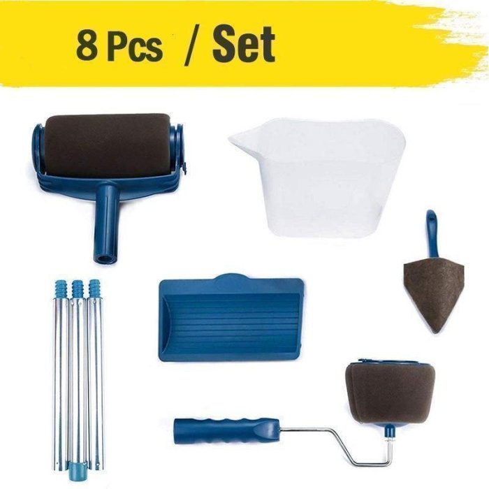 (Father's Day Gift-40% OFF) Paint Roller Brush Painting Handle Tool-BUY 2 FREE SHIPPING