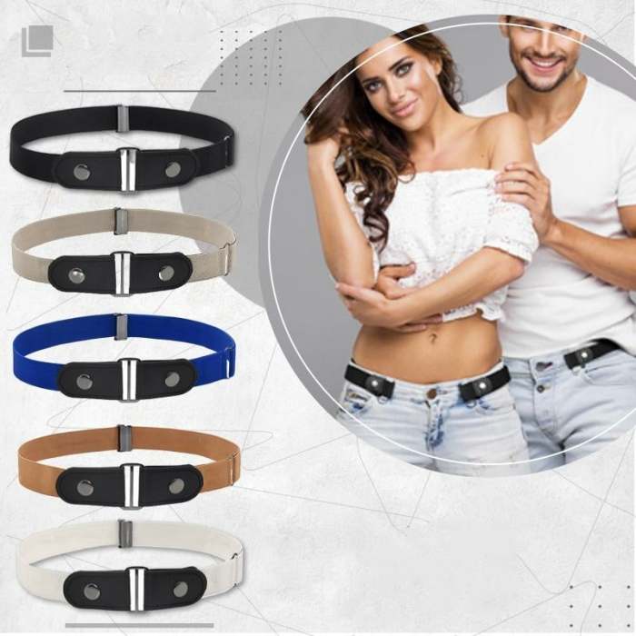 (50%OFF NOW)- Buckle-free Invisible Elastic Waist Belts