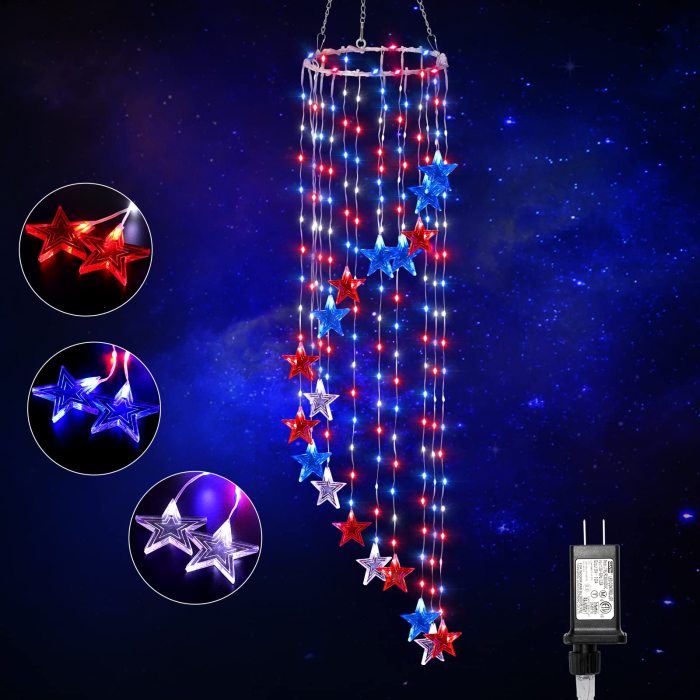 Patriotic Wind Chimes/4th of July Decorations