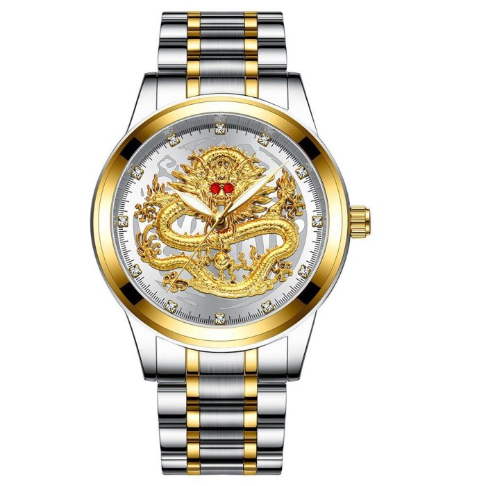 ⌚Embossed Golden Dragon Watch⌚✨With Gift Box