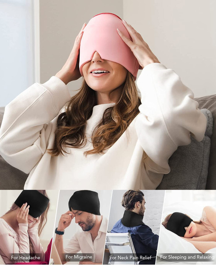 Get your pain-free life !Compressed Therapy Headache - Migraine Relief Hat Headache