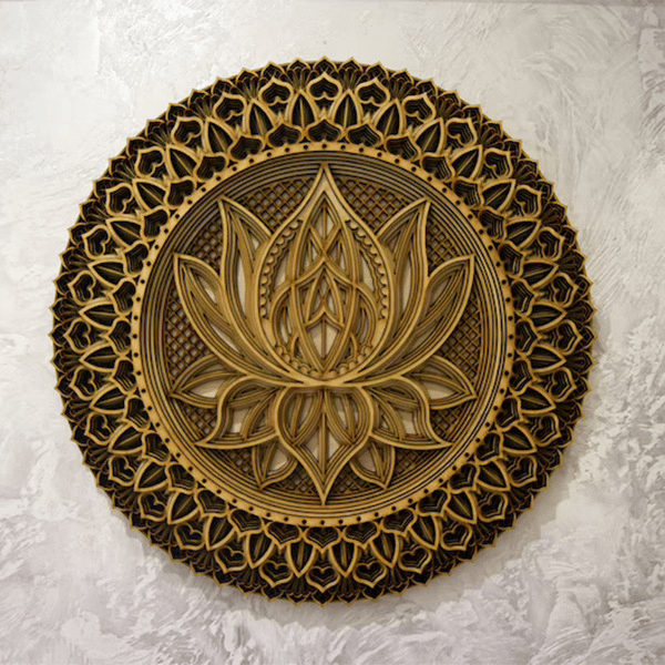 🔥 Promotion 49% OFF🔥 Lotus Flower Mandala