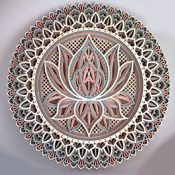 🔥Last Day Promotion 49% OFF🔥 Lotus Flower Mandala