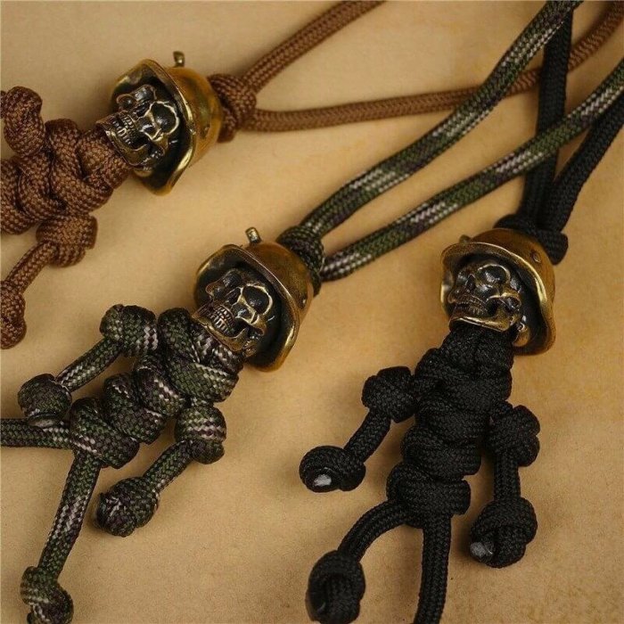 👻Skull pendant made of brass