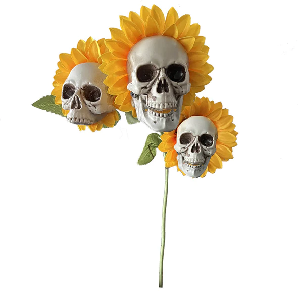 🎃Halloween Pre-sale🎉40%OFF 👻 Skull Sunflower