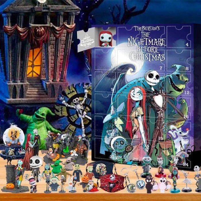 Halloween Doll Advent Calendar 2022 - Contains 24 Gifts