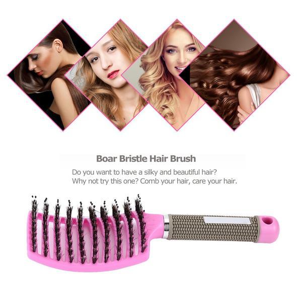 Detangler Bristle Nylon Hairbrush 🔥BUY 1 GET 1 FREE 🔥