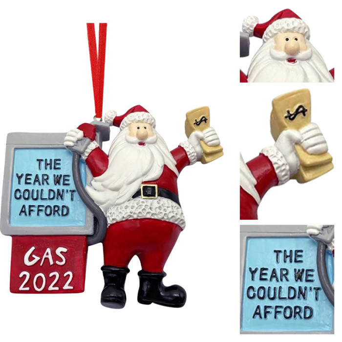 2022 Christmas Ornament  The Year We Couldn't Afford Gas