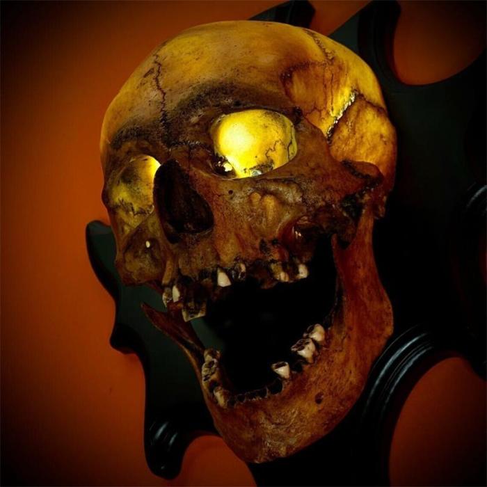 (🎃HALLOWEEN PRE-SALE - 49% OFF) Skull Lamp“Singing Head” Night Light