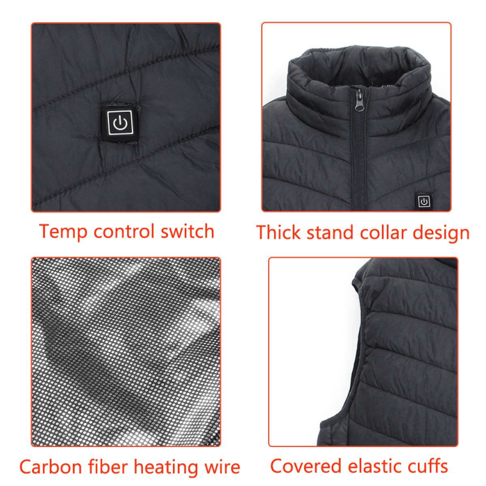 Last Day 50%OFF🔥New Unisex Warming Heated Vest 🔥