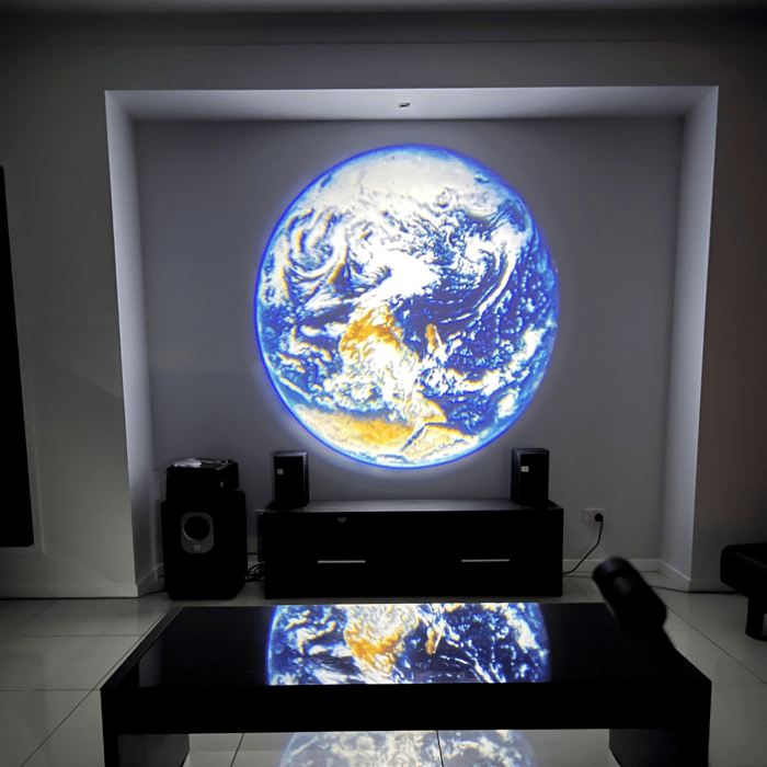 Moon Earth Projection LED Lamp🌌So Cool! 🎁Perfect Gift