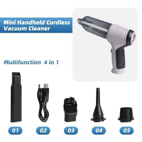 (Hot Sale- SAVE 40% OFF)Wireless Handheld Car Vacuum Cleaner