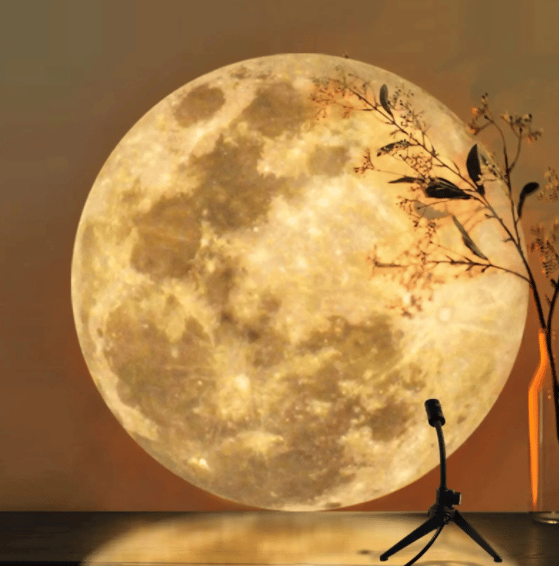 Moon Earth Projection LED Lamp🌌So Cool! 🎁Perfect Gift