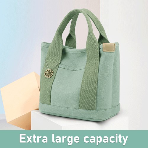 Handmade Large capacity multi-pocket handbag