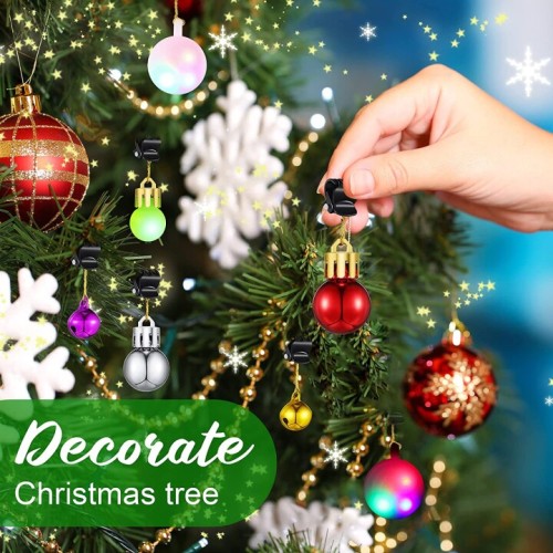 🎄 Early Christmas Deals -  Mini Fun Christmas Ornaments - Mustache Clips - 🎁 Funniest Prank Gifts