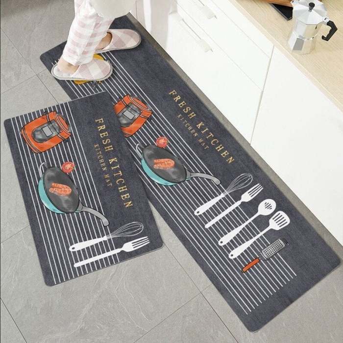 [Buy Now 40% OFF]Kitchen Printed Non-Slip Carpet