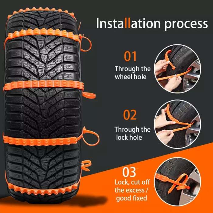 🔥Must Have - Universal Car Tire Snow Chains Anti-skid
