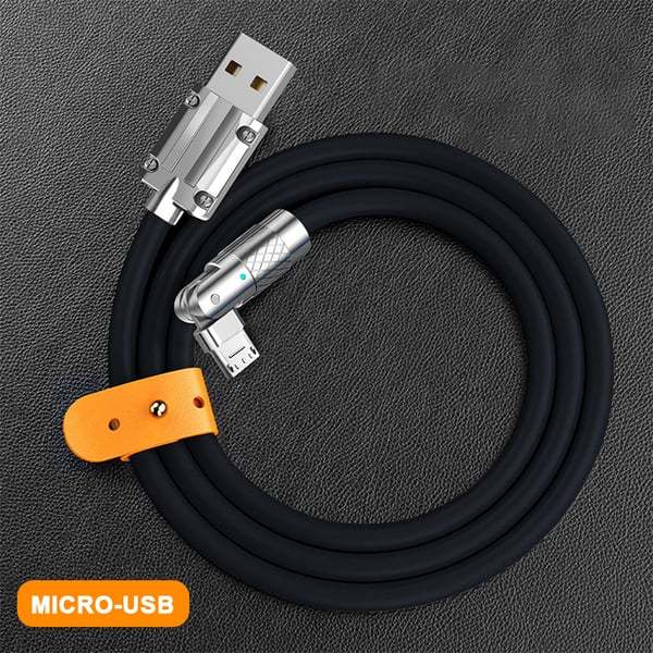 🔥LAST DAY 52% OFF180° Rotating Fast Charge Cable