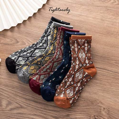 Vintage Embroidered Floral Women Socks(🎁New Year Sale)-O*
