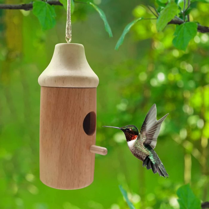Last Day 70%OFF -Wooden Hummingbird House-Gift for Nature Lovers
