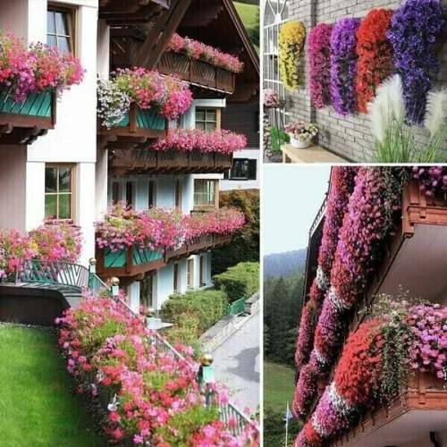 🔥Last Day 70% OFF - 🌺🌷Vivid Artificial Hanging Orchid Bunch