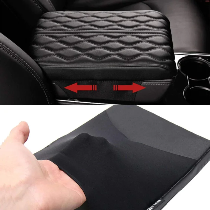 Leather Car Armrest Box Pad(Universal style)