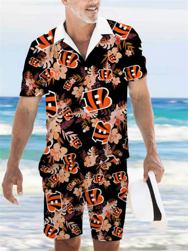 Cincinnati Bengals
Limited Edition Hawaiian Shirt And Shorts Two-Piece Suits