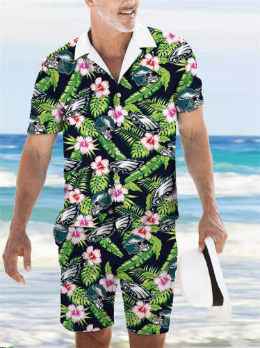 Philadelphia Eagles
Limited Edition Hawaiian Shirt And Shorts Two-Piece Suits