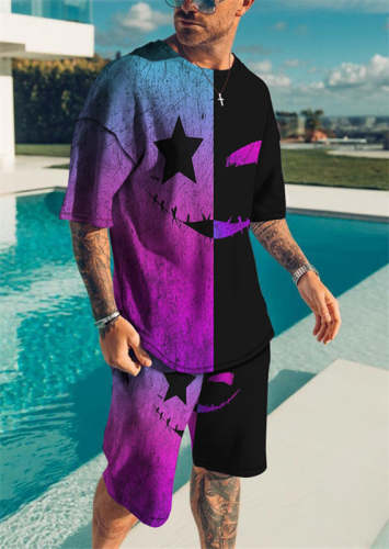 Smiley Limited Edition Top And Shorts Two-Piece Suits