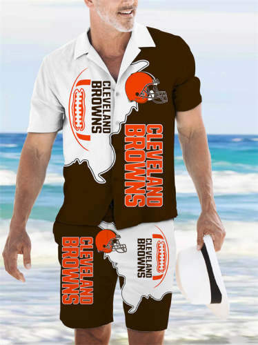 Cleveland Browns
Limited Edition Hawaiian Shirt And Shorts Two-Piece Suits