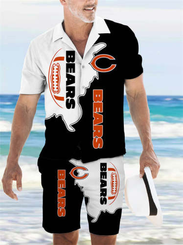 Chicago Bears
Limited Edition Hawaiian Shirt And Shorts Two-Piece Suits
